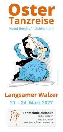 Oster-Tanzreise 2027 der Tanzschule Zielonka