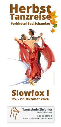 Herbst-Tanzreise 2024 Slowfox I nach Bad Schandau der Tanzschule Zielonka