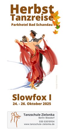Herbst-Tanzreise 2025 Slowfox I nach Bad Schandau der Tanzschule Zielonka