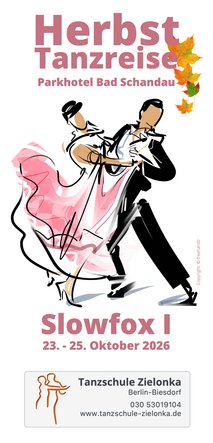 Herbst-Tanzreise 2026 Slowfox I nach Bad Schandau der Tanzschule Zielonka