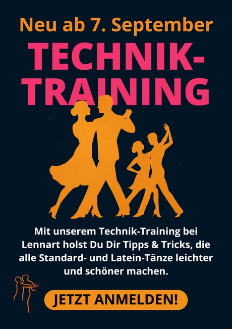 Technik-Training der Tanzschule Zielonka