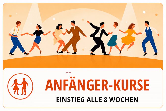 Neue Anfängerkurse der Tanzschule Zielonka besuchen.