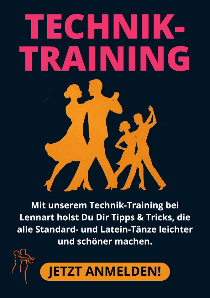 Technik-Training der Tanzschule Zielonka