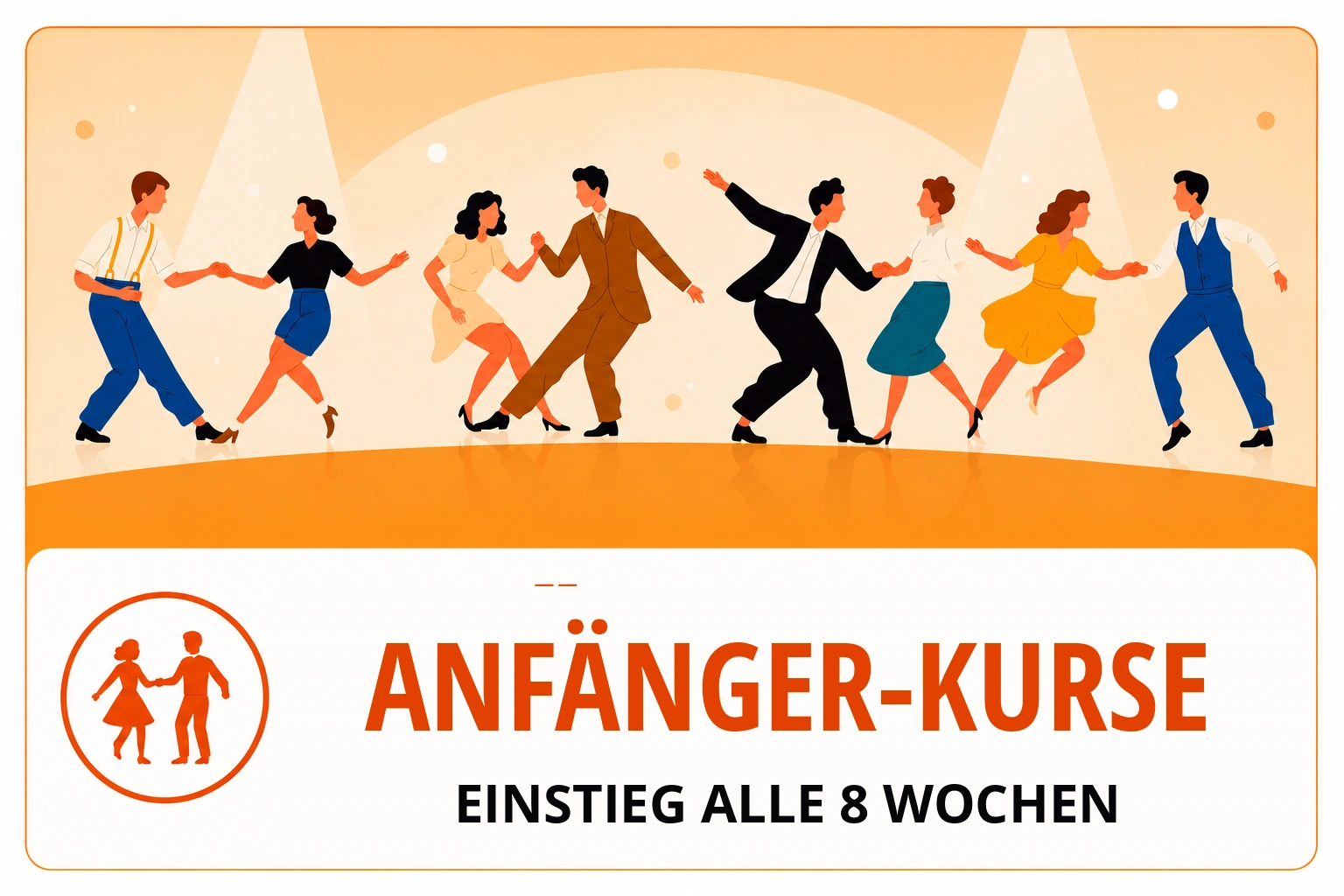 Anfänger-Kurse – Einstieg alle acht Wochen